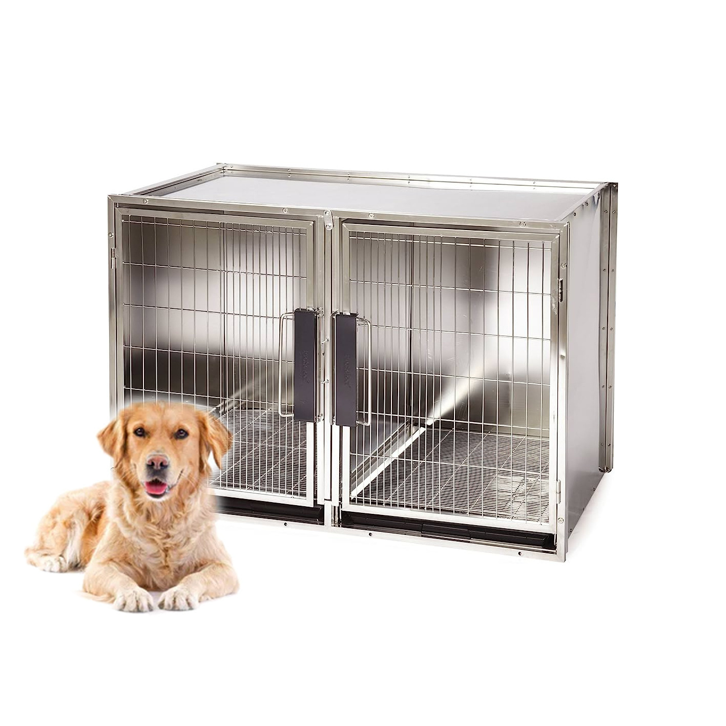 Veterinary Cages Stainless Steel Pet Cage For Animals Clinic Used Cat Cages Veterinary