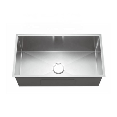 16gauge Easy Mount Single Bowl Undermount Galley Sinks 304 Stainless Steel Kitchen Sink