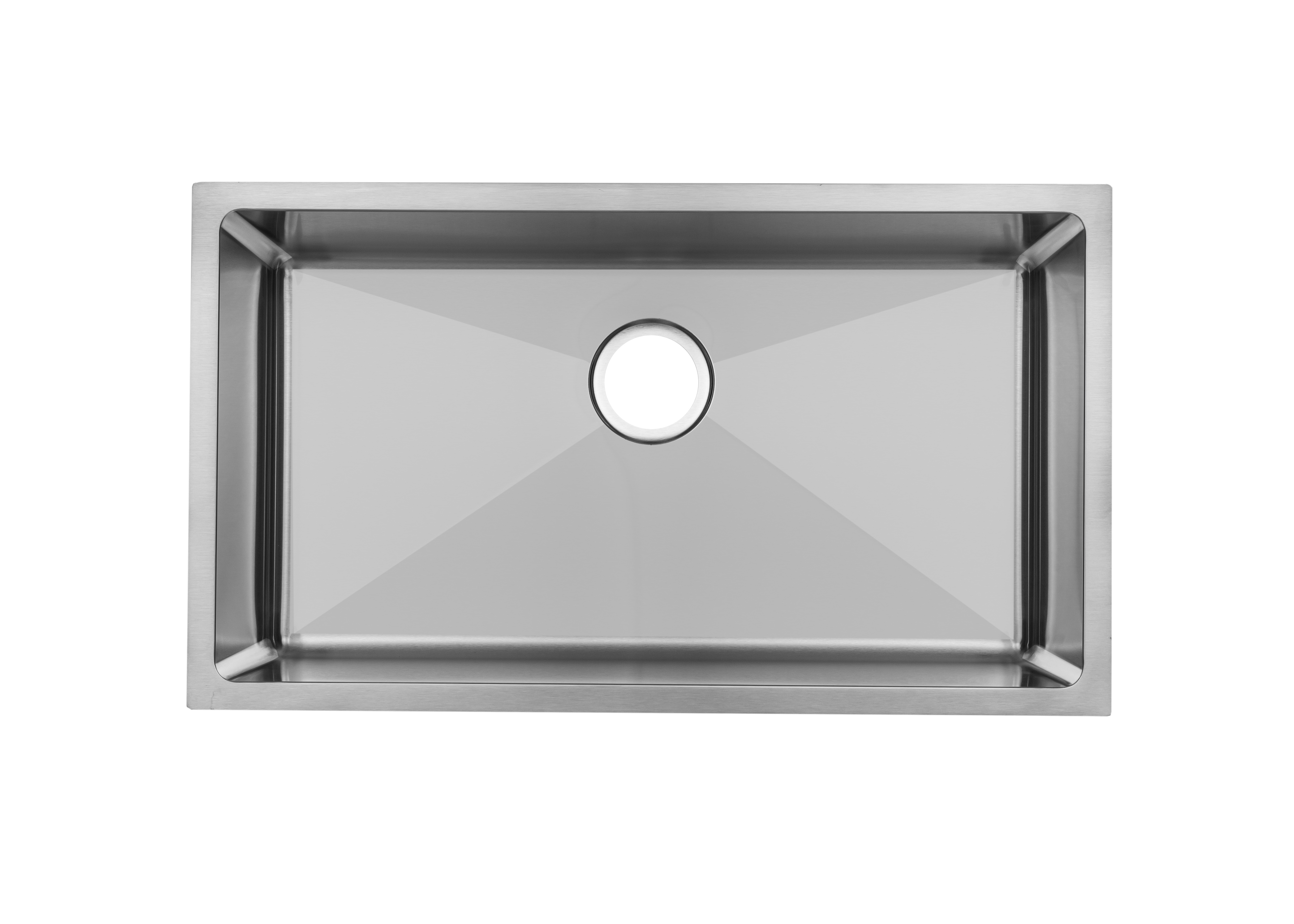 16gauge Easy Mount Single Bowl Undermount Galley Sinks 304 Stainless Steel Kitchen Sink