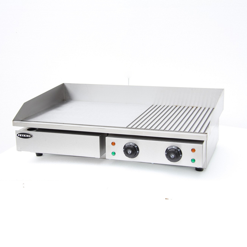 Factory Direct Restaurant Stainless Steel Griddle Grill Tabletop Electric Commercial Griddle