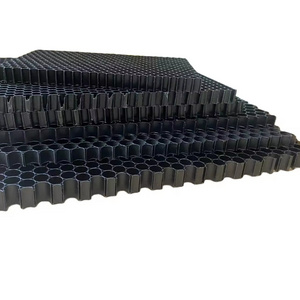 PP Polypropylene White Honeycomb Panel 5-500mm Activated Carbon Filter Cartrid Plate Plastic Sheets Can Be Cut for Delivery