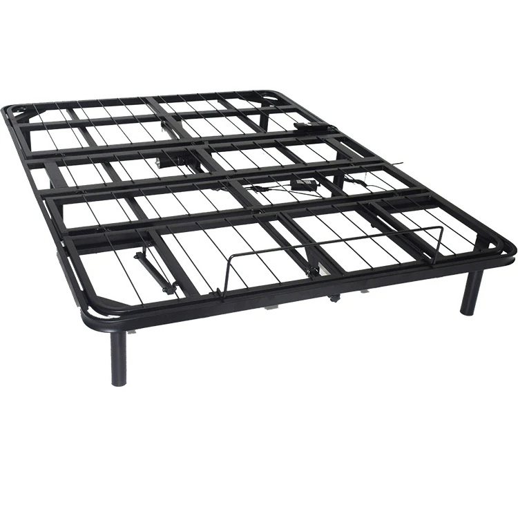 Electric Adjustable Bed Frame With Massage Bedroom Set Modern Smart Bed Frame King Size Adjustable Bed Base