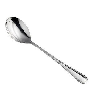 8.75"/11.25"Commercial Cooking Spoon Serving Stainless Steel Solid Basting Spoon