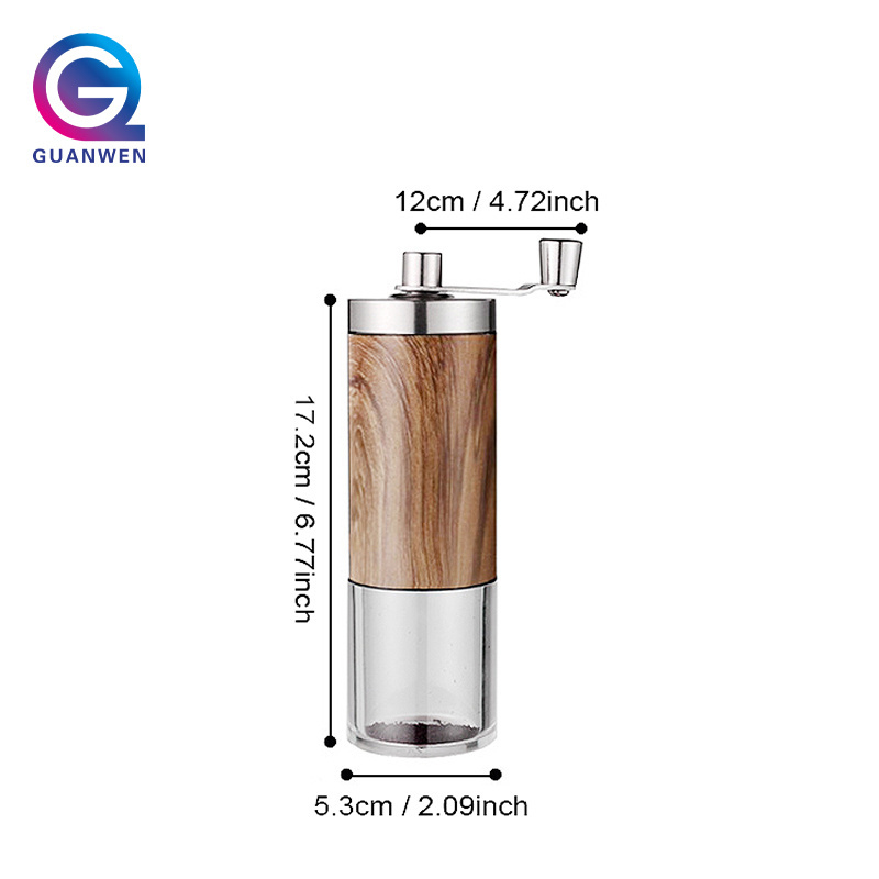 Professional Coffee & Tea Tools Hand Coffee Bean Mill Portable Plastic Manual Coffee Grinders