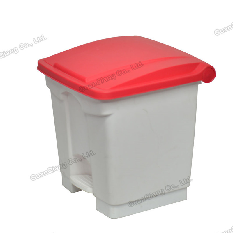 Customize fire retardant hotel room waste containers garbage bin foot pedal 13 gallon kitchen trash can