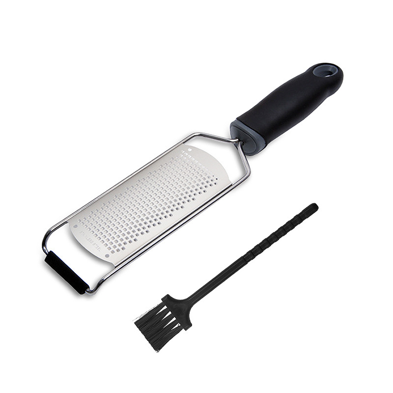 Professional Stainless Steel Cheese Vegetable Grater Ergonomic Soft Handle Ginger Garlic Grater