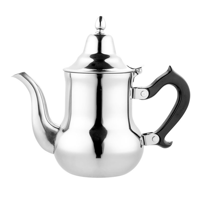 New Style Coffee Kettle Vintage Teapot Moroccan Styles Stainless Steel Coffee Tea Pot