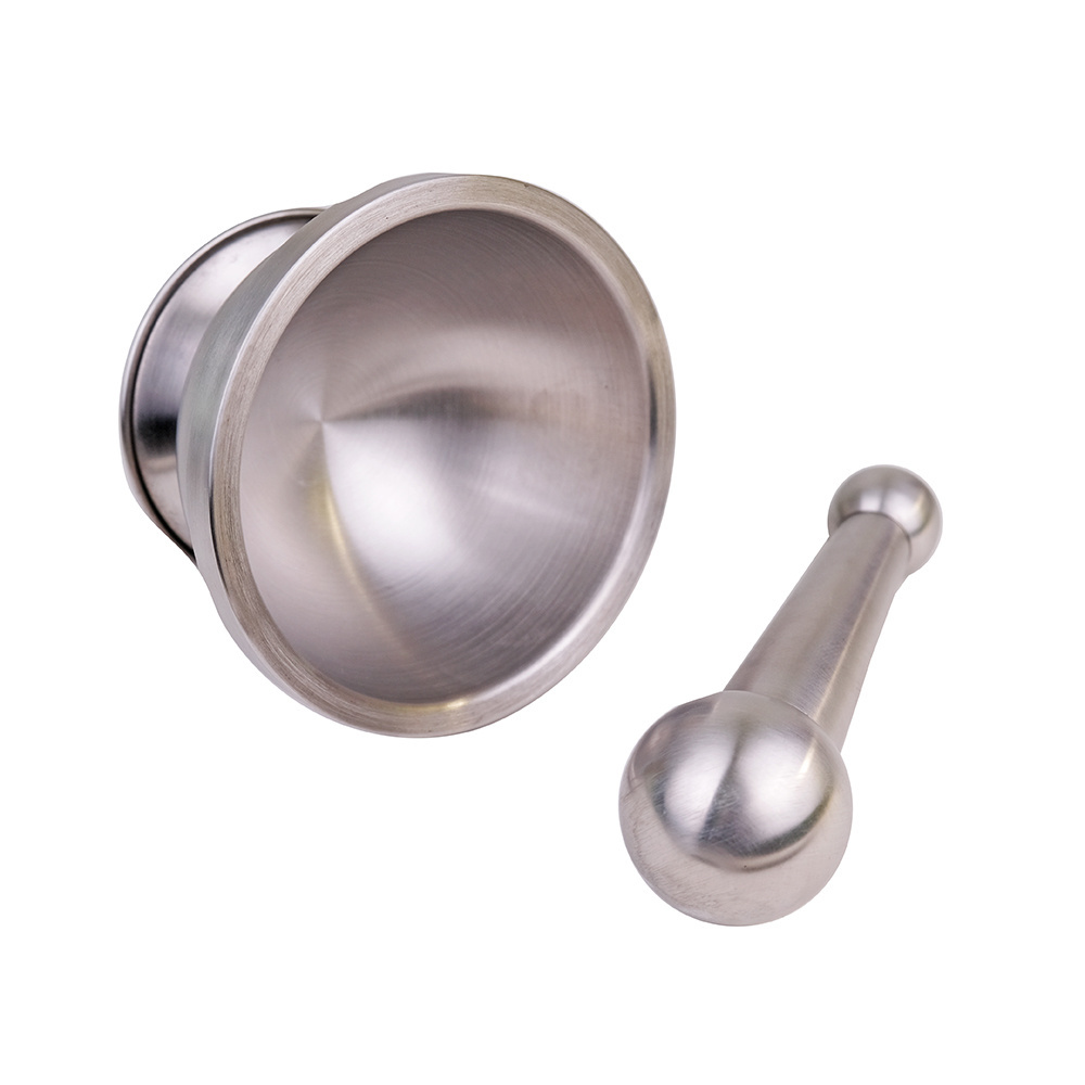 Stainless Steel Pestle and Mortar Herb Bowl Spice Grinder Mortar herb bowl