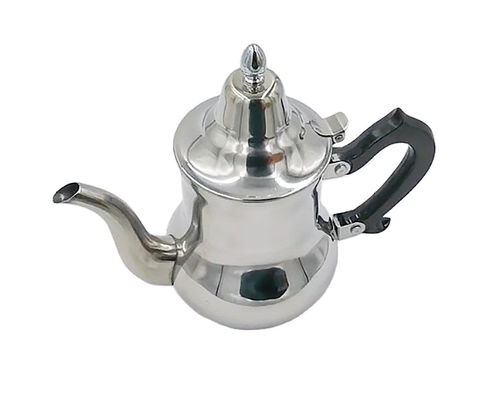 New Style Coffee Kettle Vintage Teapot Moroccan Styles Stainless Steel Coffee Tea Pot