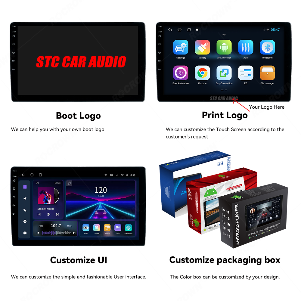 Car stereo android Radio 9 Inch Car Mp5 Player 2 Din Touch Screen With Rear Review Camera Remote Control Car Dvd Player