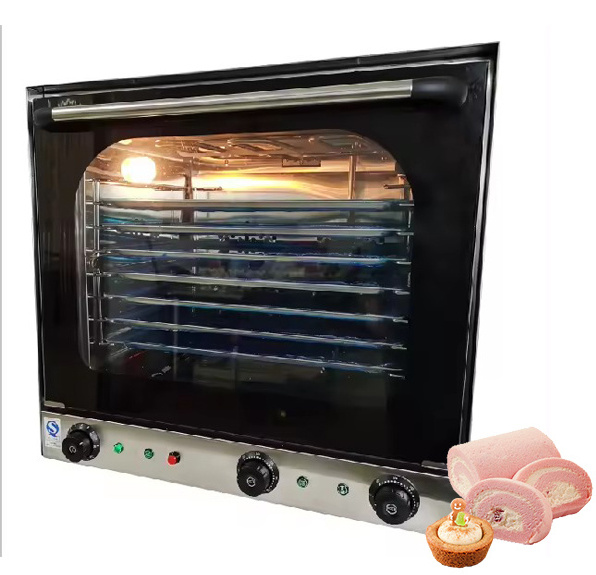 Hot Sale Stainless Steel Four Deck Fast Pizza Oven Deck Oven for Hotel Kitchen Bakery Electric Chicken