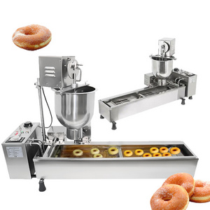 Donut Making Machine Automatic Waterproof Mini Stainless Steel Doughnut Making Electric Donut Making Machine for Snacks