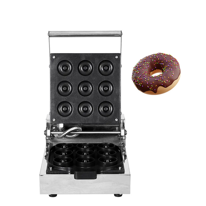 220V Waffle Oven Snack Equipment Used Doughnut Machine for Restaurants Food Shops and Hotels Easy to Operate