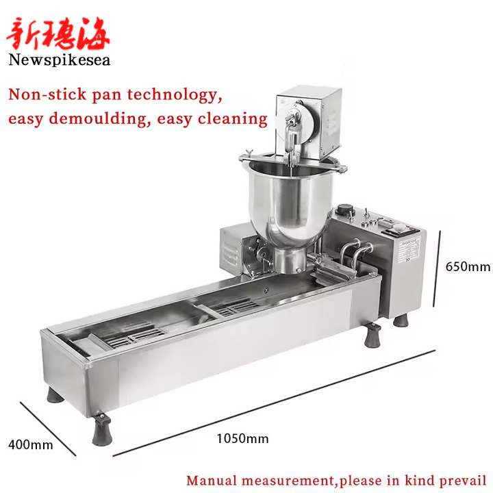 Donut Making Machine Automatic Waterproof Mini Stainless Steel Doughnut Making Electric Donut Making Machine for Snacks