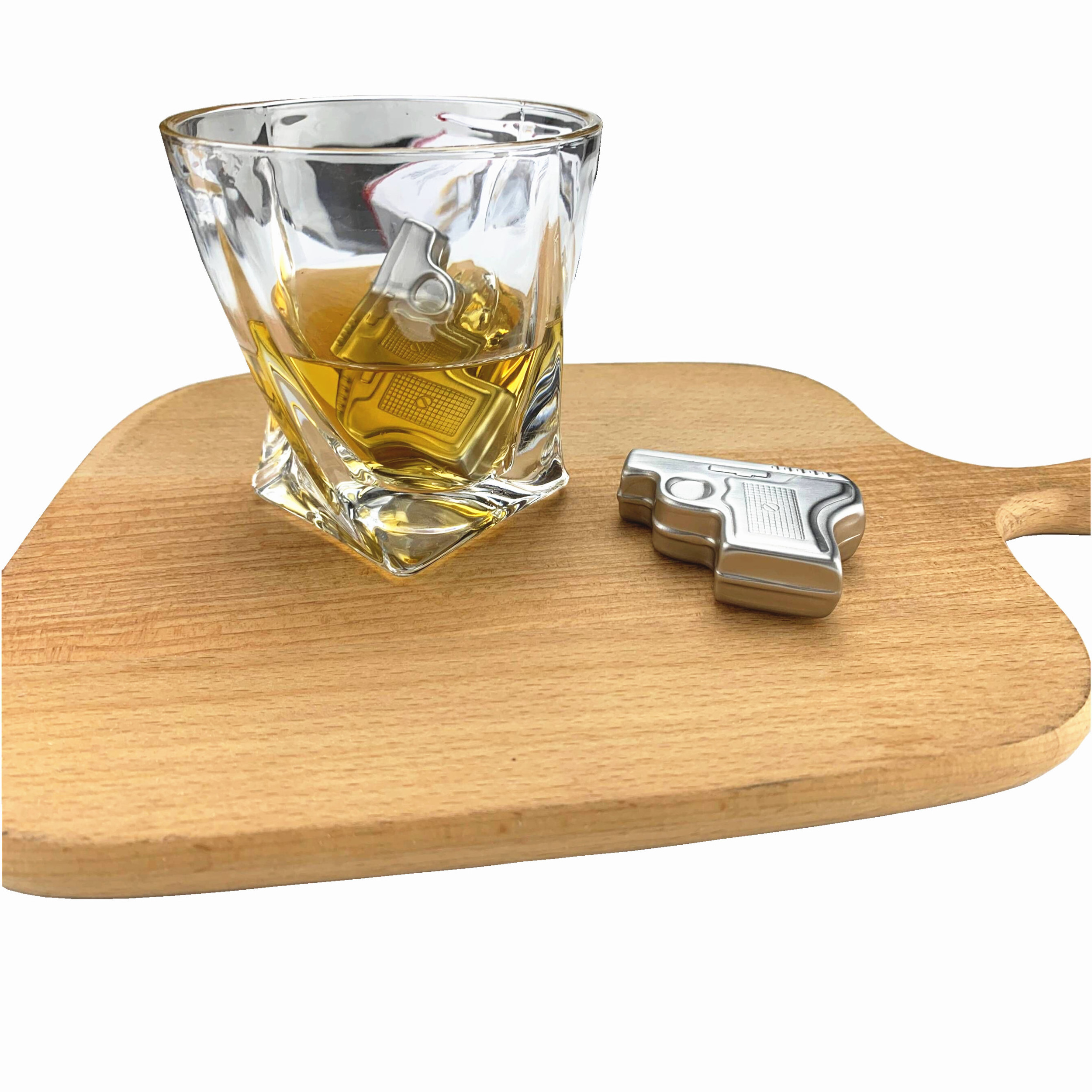 Best brand new Gun shape Stainless Steel Ice cube Wine Chiller Chilling