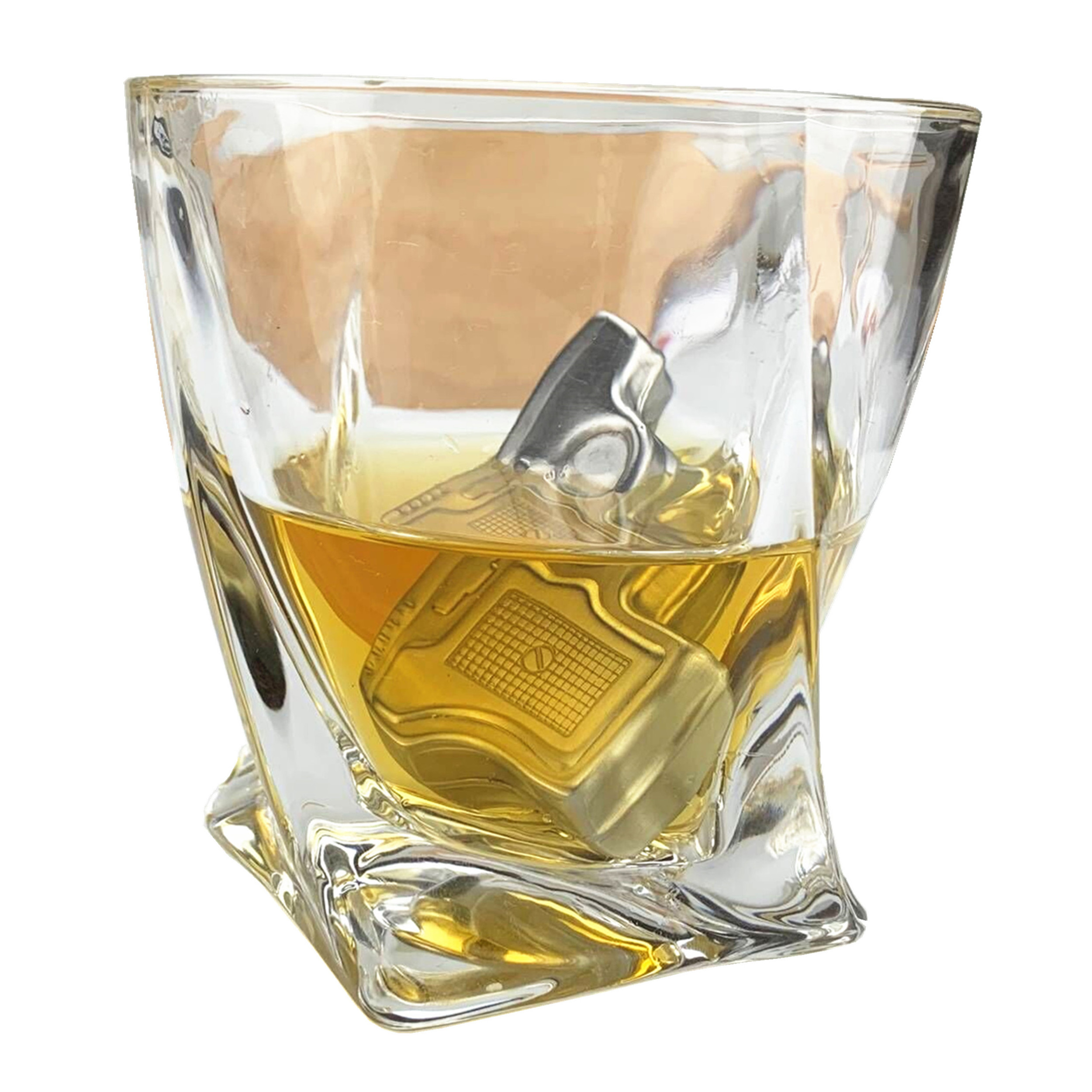 Best brand new Gun shape Stainless Steel Ice cube Wine Chiller Chilling