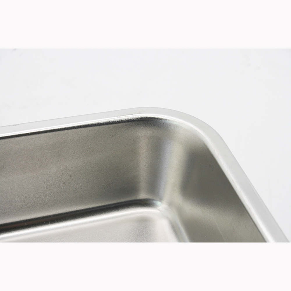 Stainless Steel Rectangle Food Serving Tray