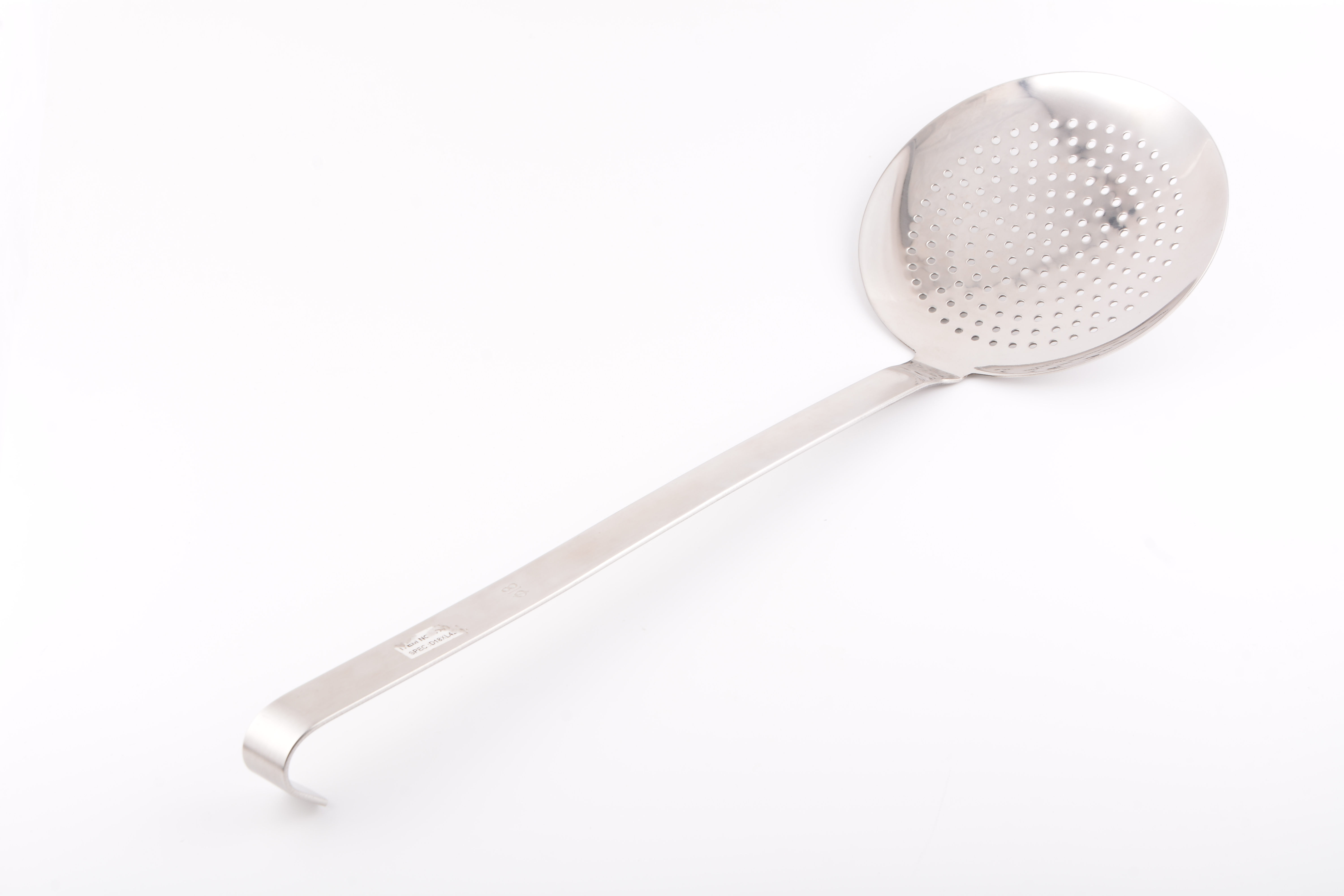 Kitchen tools stainless steel big slotted spoon strainer skimmer