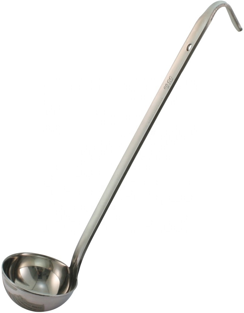 Stainless Steel Kitchen Utensils Long Handle Cooking &Soup Ladle  Family Server Wok Ladle