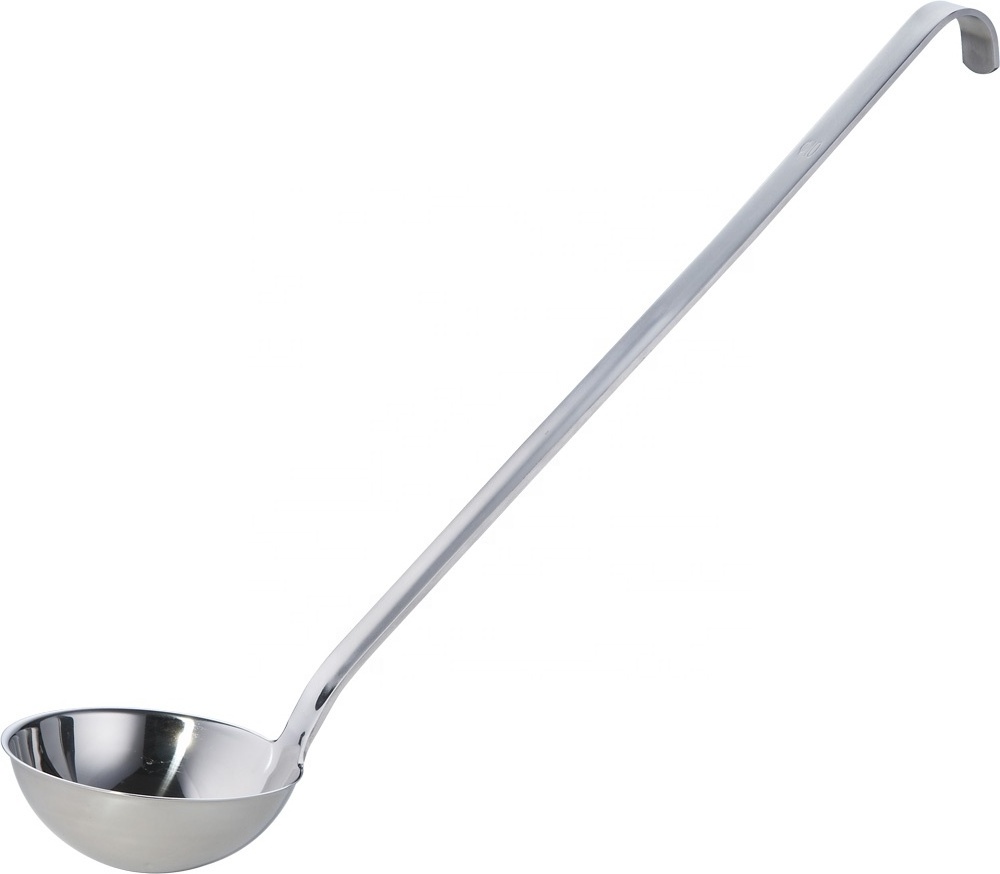 Stainless Steel Kitchen Utensils Long Handle Cooking &Soup Ladle  Family Server Wok Ladle