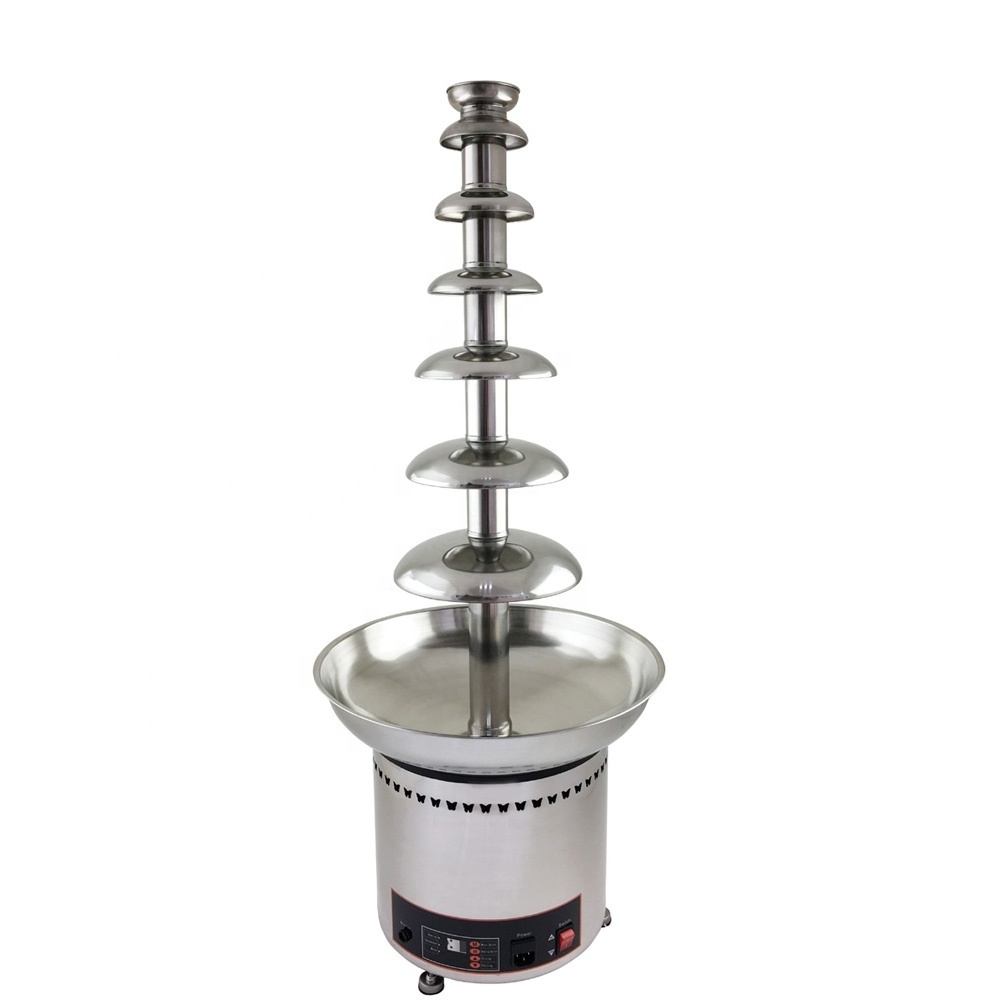 Wholesales  High Quality Food Grade 304 Stainless Steel Chocolate Fondue Fountain