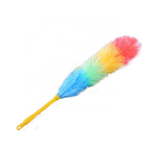 Household colorful Microfiber  feather duster  clean sweep the dust brush