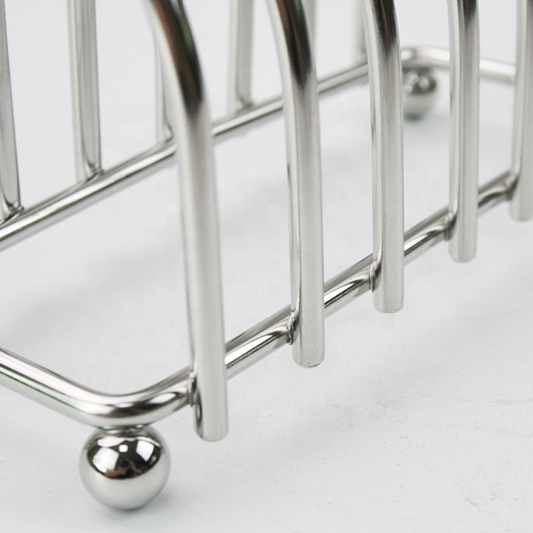 Harvest stainless steel toast rack  Kitchen silver toast holder