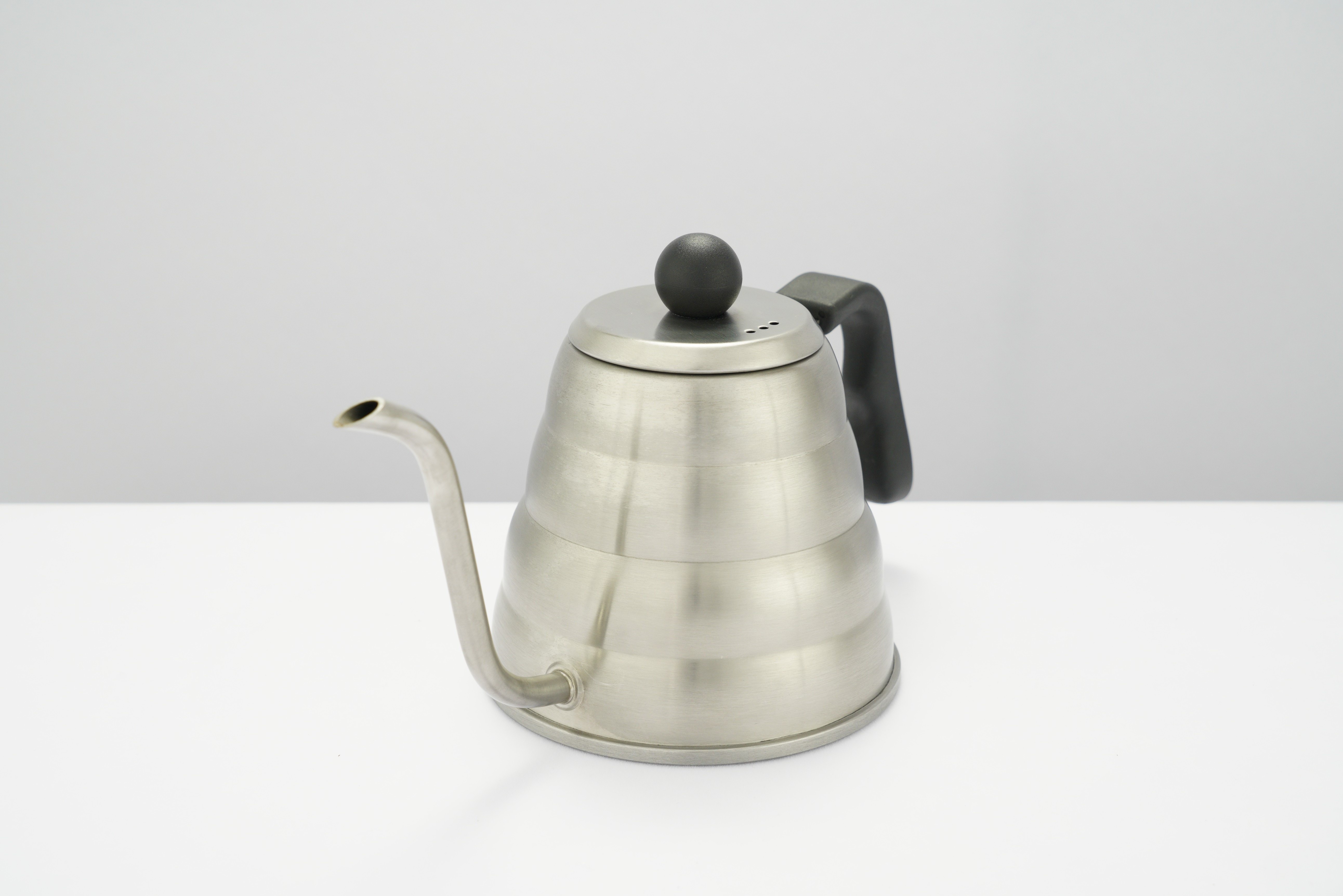 High Quality Japanese Style 1.2L Stainless Steel Pour over Coffee Kettle Brushed Surface with Cloud Shape for Kitchen Use