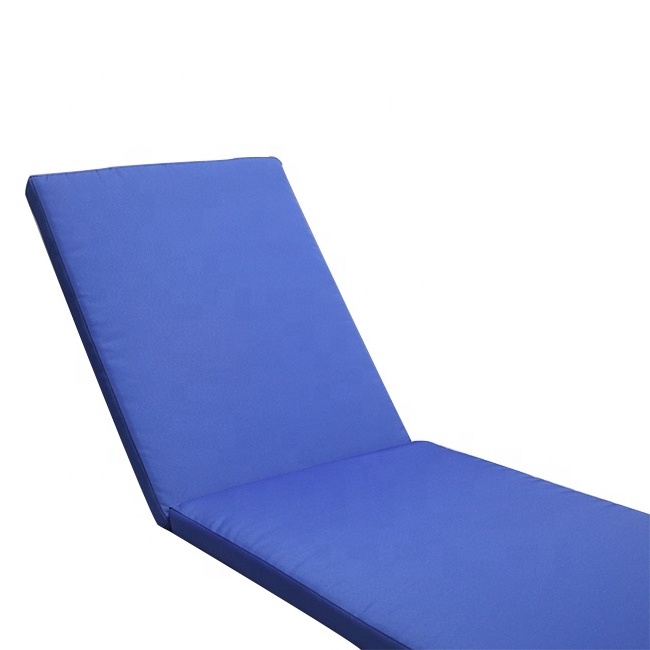 High Density foam filling Sun Lounger Cushions Sunbed for beach chair