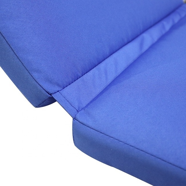 High Density foam filling Sun Lounger Cushions Sunbed for beach chair