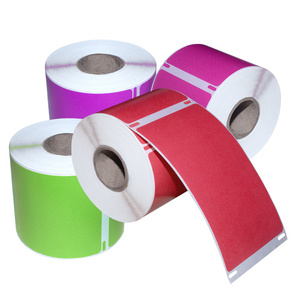 Custom Dymo Compatible Color Printing Label 99014 99015 S0904980 Direct Thermal Label Roll 4x6