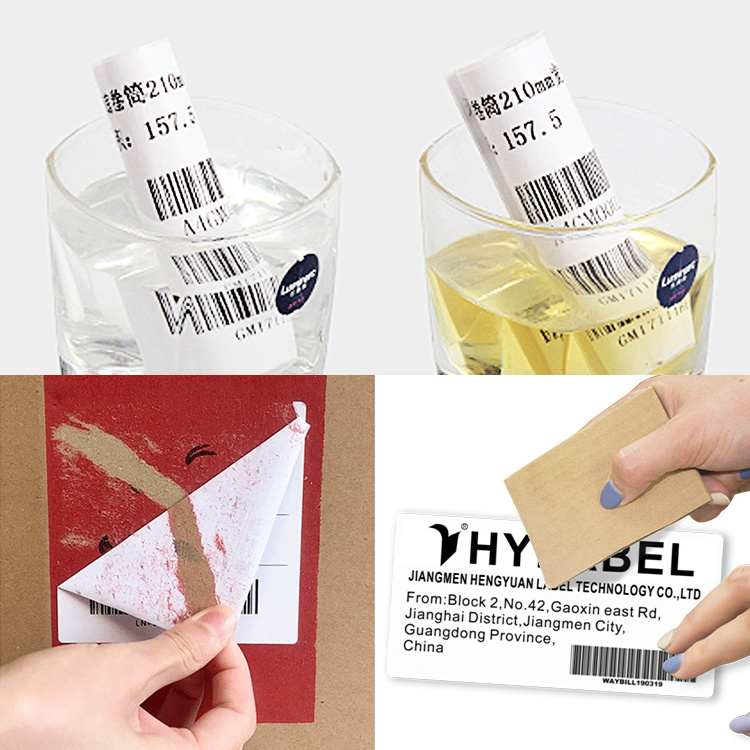 4 by 6 Adhesive Direct Thermal Waybill Address Sticker Paper 100x150mm a6 roll Thermal Label 4x6 Shipping Label