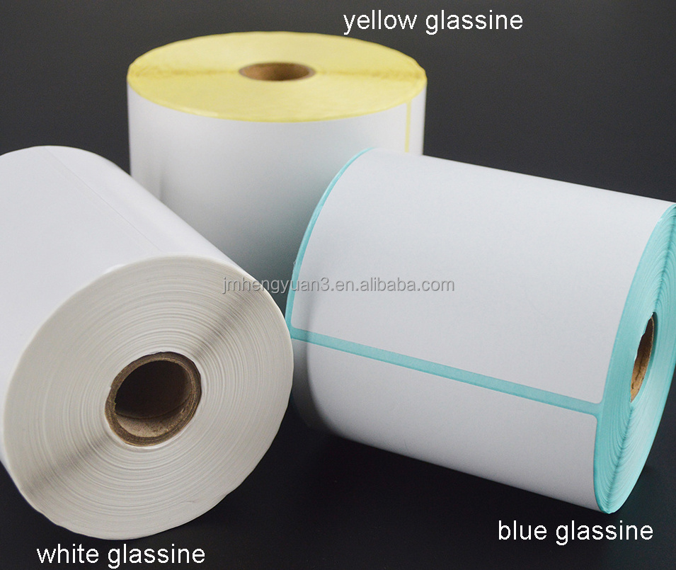 4x6 inch Waybill Adhesive Thermal Transfer Label Paper Roll 102mm x 152mm Sticker 102x152 Shipping Packaging Label