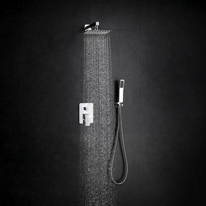 Hot Selling Item 304 Stainless Steel Bathroom 8 Inch Head Hidden Shower Set