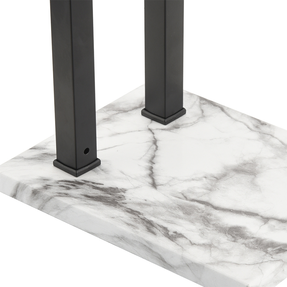 Marble base Table top hand towel holder stand  bathroom kitchen towel racks