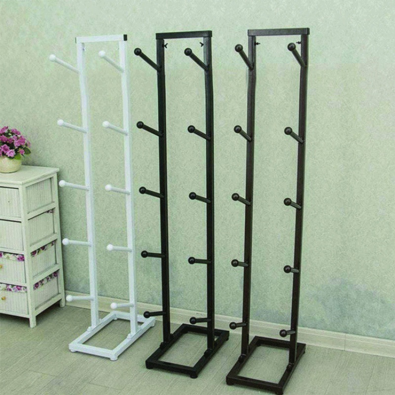 Basketball Freestanding Garage Sport Equipment Organizer Vertical Display Stand For Volleyball Football Ball Storage Rack