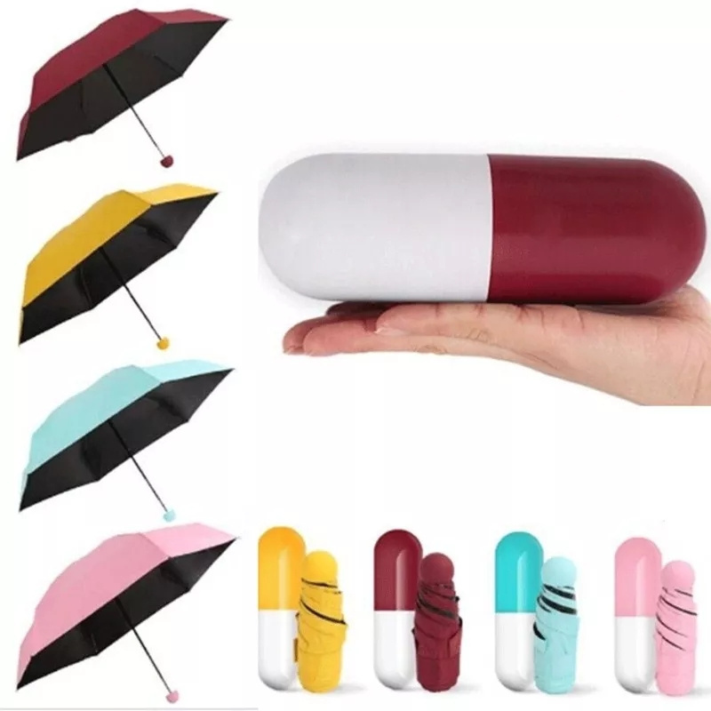 H211-2 Custom Print Mini Wine Bottle Golf Umbrellas Advertise Business Gift Travel Sun Umbrellas Foldable Umbrella With Logo