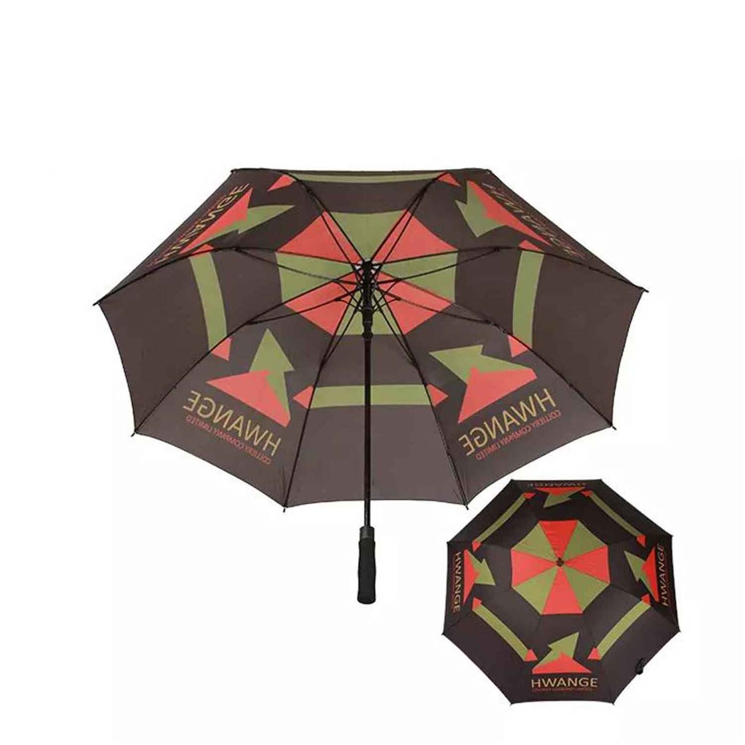 Hotel Golf Umbrella Windproof Large Auto Open 30