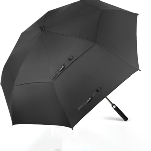 Business Advertising Umbrella  Automatic Open Extra Large Air-permeable Double-deck Golf Umbrella .