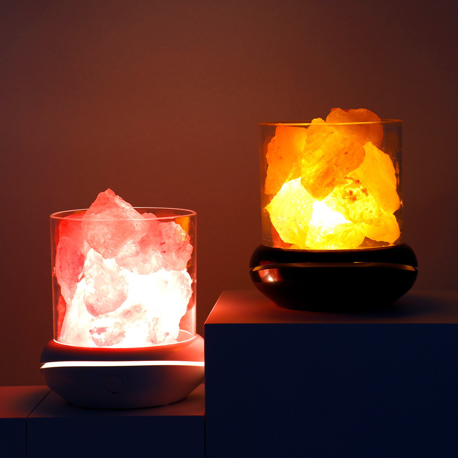 Hot sales Eye Protection Multifunctional Night Light Convenient And Practical Crystal Salt Stone Himalayan Salt Night Lamp Stone