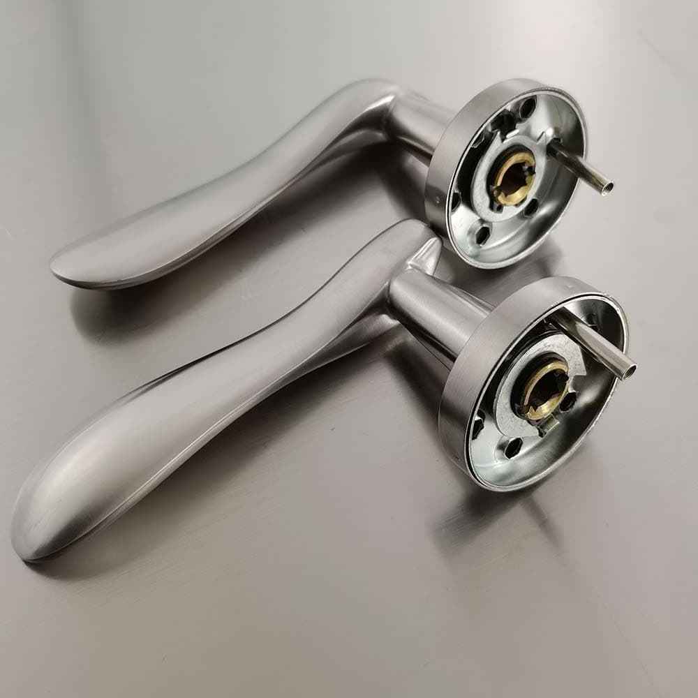 Manufacturer Customized Available Modern Corridor Doorknob Bedroom Steel Door Handle Internal