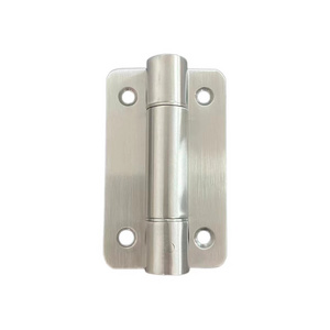 Hardware Accessory Stainless Steel Round Corner Spring Wooden Door Hinge Flush Hinge