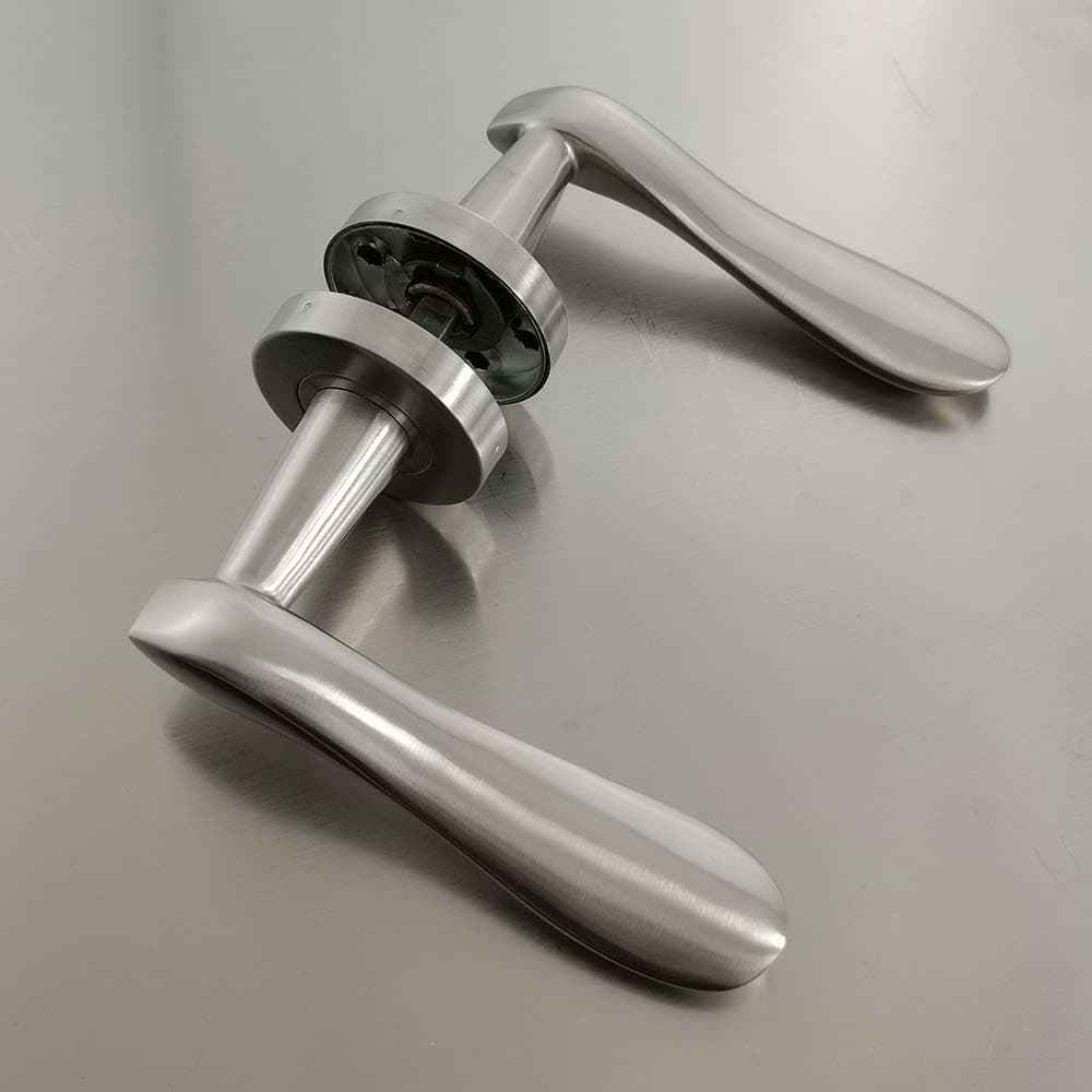 Manufacturer Customized Available Modern Corridor Doorknob Bedroom Steel Door Handle Internal