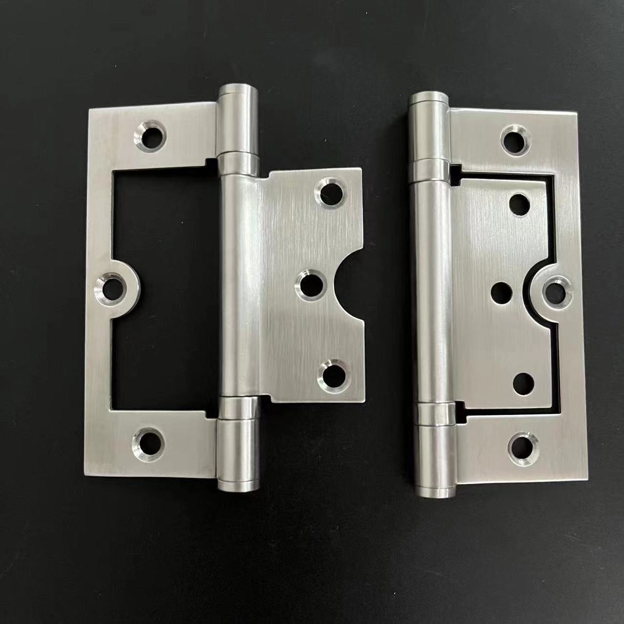 Customized High Quality Stainless Steel Glass Door Hinge Garden Ornamental Fence Gate Hinged Door