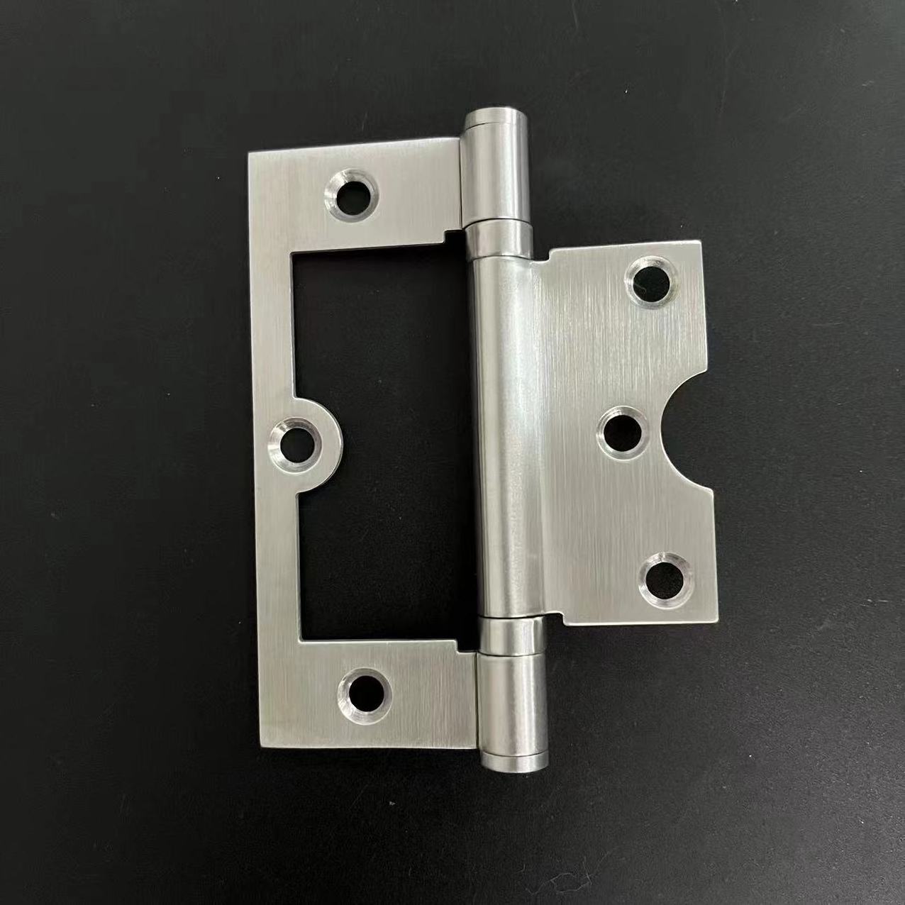 Customized High Quality Stainless Steel Glass Door Hinge Garden Ornamental Fence Gate Hinged Door