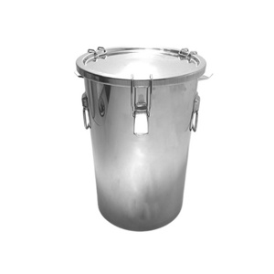 Different sizes big volume stainless steel commercial soup pot stock bucket pot