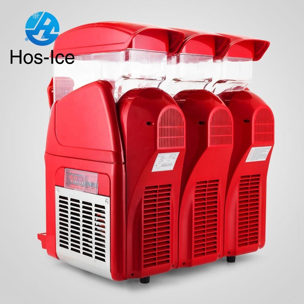 3 Tanks Commercial Frozen Drink Smoothie Slush Machine For Sale slush machine fizzy machine