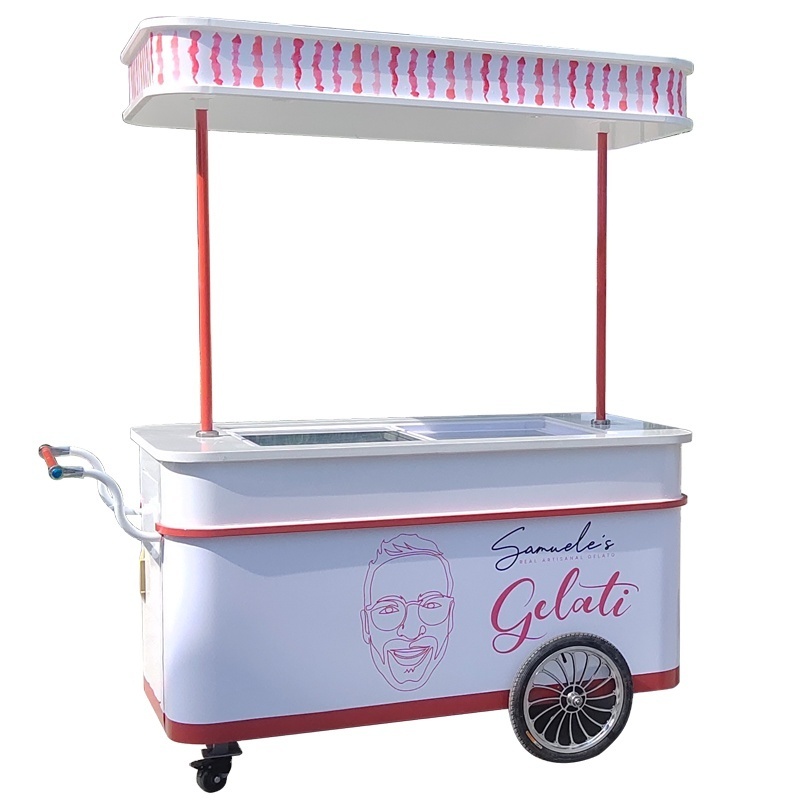 Good quality long service time Mobile street food ice cream foodtruck foodtrailer foodkiosk carts