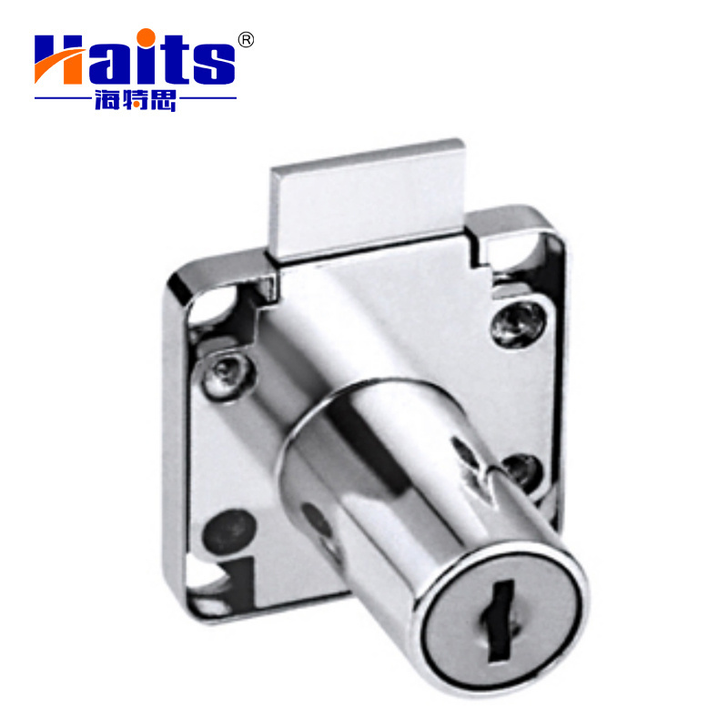 New Arrival Furniture Lock Zinc Alloy Side Drawer Lock Chrome Plating Lock