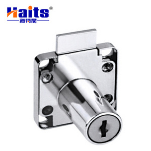 New Arrival Furniture Lock Zinc Alloy Side Drawer Lock Chrome Plating Lock